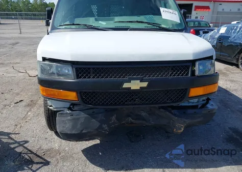 2019 Chevrolet Express 2500 Work Van from USA, damaged, VIN 1GCWGAFP7K1365031